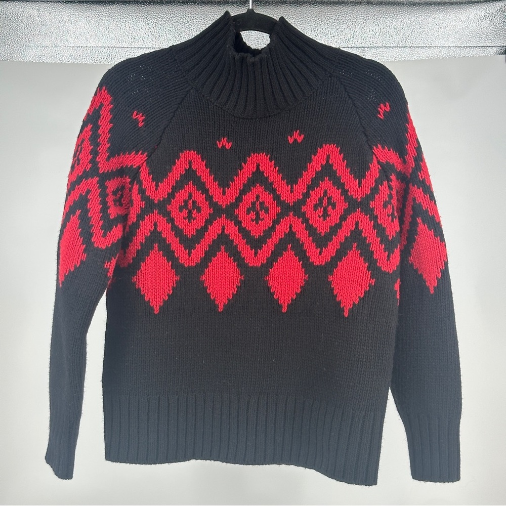 Women’s XS Black‎ Red Banana Republic Wool Blend Turtleneck